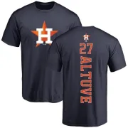 Jose Altuve Houston Astros Backer T-Shirt - Navy