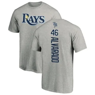 Jose Alvarado Tampa Bay Rays Backer T-Shirt - Ash