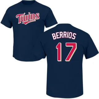 Jose Berrios Minnesota Twins Name & Number T-Shirt - Navy