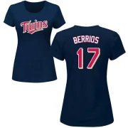 Jose Berrios Women's Minnesota Twins Name & Number T-Shirt - Navy