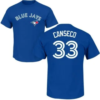 Jose Canseco Toronto Blue Jays Name & Number T-Shirt - Royal