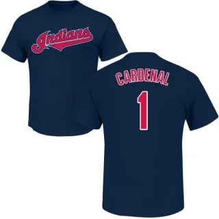 Jose Cardenal Cleveland Indians Name & Number T-Shirt - Navy