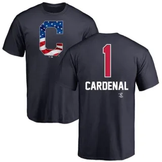 Jose Cardenal Cleveland Indians Name and Number Banner Wave T-Shirt - Navy