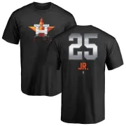 Jose Cruz Jr. Houston Astros Midnight Mascot T-Shirt - Black