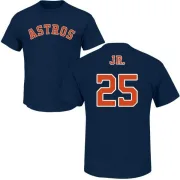 Jose Cruz Jr. Houston Astros Name & Number T-Shirt - Navy