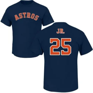 Jose Cruz Jr. Houston Astros Name & Number T-Shirt - Navy