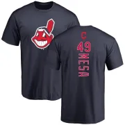 Jose Mesa Cleveland Indians Backer T-Shirt - Navy