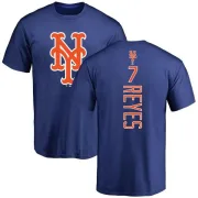 Jose Reyes New York Mets Backer T-Shirt - Royal