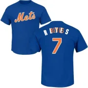 Jose Reyes New York Mets Name & Number T-Shirt - Royal