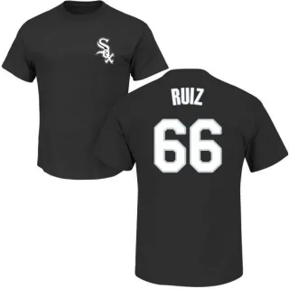 Jose Ruiz Chicago White Sox Name & Number T-Shirt - Black