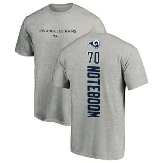 Joseph Noteboom Los Angeles Rams Backer T-Shirt - Ash