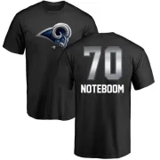 Joseph Noteboom Los Angeles Rams Midnight Mascot T-Shirt - Black