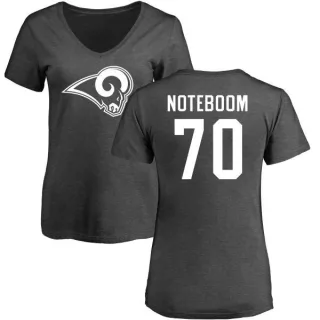 Joseph Noteboom Women's Los Angeles Rams One Color T-Shirt - Ash