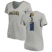 Joseph Young Women's Indiana Pacers Ash Backer T-Shirt