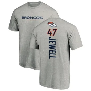 Josey Jewell Denver Broncos Backer T-Shirt - Ash