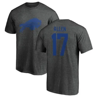 Josh Allen Buffalo Bills One Color T-Shirt - Ash