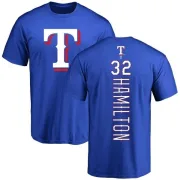 Josh Hamilton Texas Rangers Backer T-Shirt - Royal