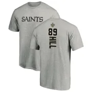 Josh Hill New Orleans Saints Backer T-Shirt - Ash