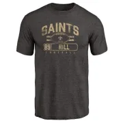 Josh Hill New Orleans Saints Flanker Tri-Blend T-Shirt - Black