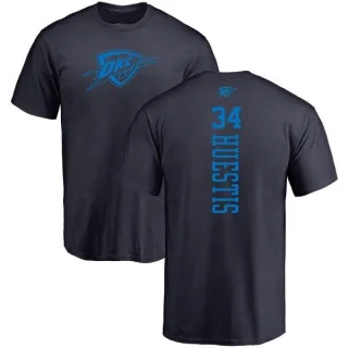 Josh Huestis Oklahoma City Thunder Navy One Color Backer T-Shirt