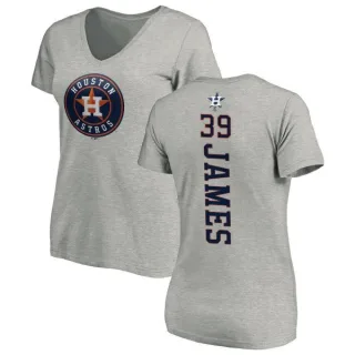 Josh James Women's Houston Astros Backer Slim Fit T-Shirt - Ash