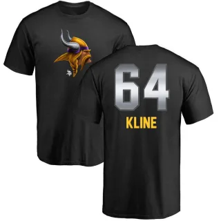 Josh Kline Minnesota Vikings Midnight Mascot T-Shirt - Black