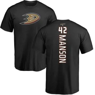 Josh Manson Anaheim Ducks Backer T-Shirt - Black