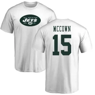 Josh McCown New York Jets Name & Number Logo T-Shirt - White