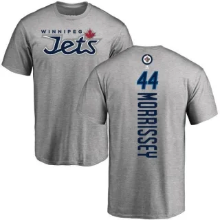 Josh Morrissey Winnipeg Jets Backer T-Shirt - Ash