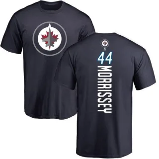 Josh Morrissey Winnipeg Jets Backer T-Shirt - Navy