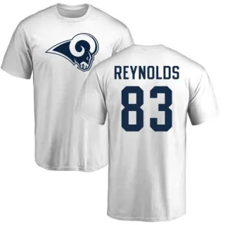 Josh Reynolds Los Angeles Rams Name & Number Logo T-Shirt - White