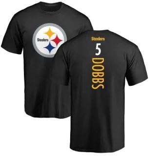 Joshua Dobbs Pittsburgh Steelers Backer T-Shirt - Black