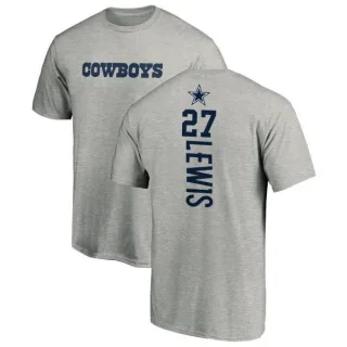 Jourdan Lewis Dallas Cowboys Backer T-Shirt - Ash