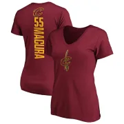 J.P. Macura Women's Cleveland Cavaliers Maroon Backer T-Shirt