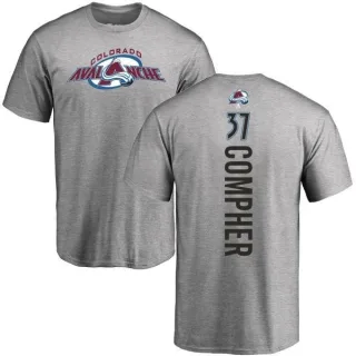 J.T. Compher Colorado Avalanche Backer T-Shirt - Ash