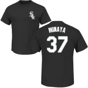 Juan Minaya Chicago White Sox Name & Number T-Shirt - Black