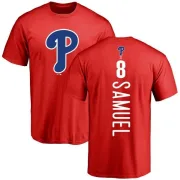 Juan Samuel Philadelphia Phillies Backer T-Shirt - Red