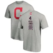 Juan Uribe Cleveland Indians Backer T-Shirt - Ash