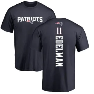 Julian Edelman New England Patriots Backer T-Shirt - Navy