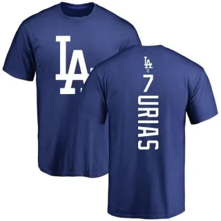 Julio Urias Los Angeles Dodgers Backer T-Shirt - Royal