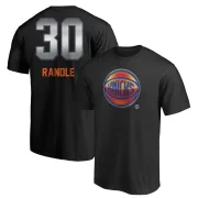 Julius Randle New York Knicks Black Midnight Mascot T-Shirt