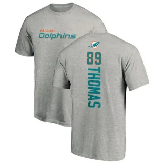 Julius Thomas Miami Dolphins Backer T-Shirt - Ash