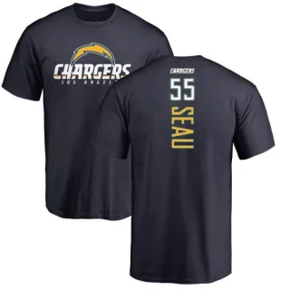 Junior Seau Los Angeles Chargers Backer T-Shirt - Navy