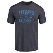 Jurrell Casey Tennessee Titans Flanker Tri-Blend T-Shirt - Navy