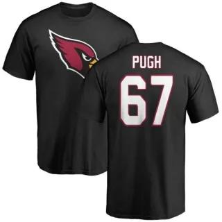 Justin Pugh Arizona Cardinals Name & Number Logo T-Shirt - Black