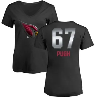 Justin Pugh Women's Arizona Cardinals Midnight Mascot T-Shirt - Black