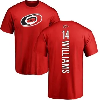 Justin Williams Carolina Hurricanes Backer T-Shirt - Red