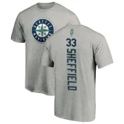 Justus Sheffield Seattle Mariners Backer T-Shirt - Ash