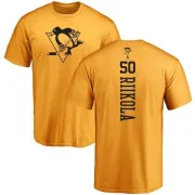 Juuso Riikola Pittsburgh Penguins One Color Backer T-Shirt - Gold