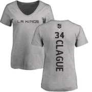 Kale Clague Women's Los Angeles Kings Backer T-Shirt - Ash